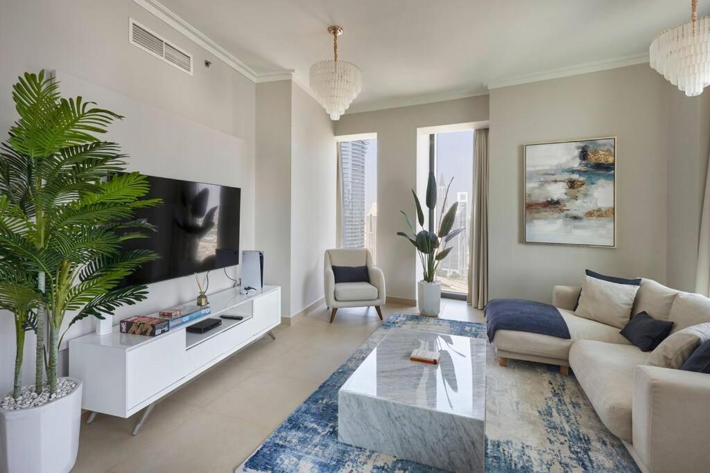 Апартаменты Larbi Breathtaking Burj And Fountain View Luxurious 2 Bed Дубай Экстерьер фото