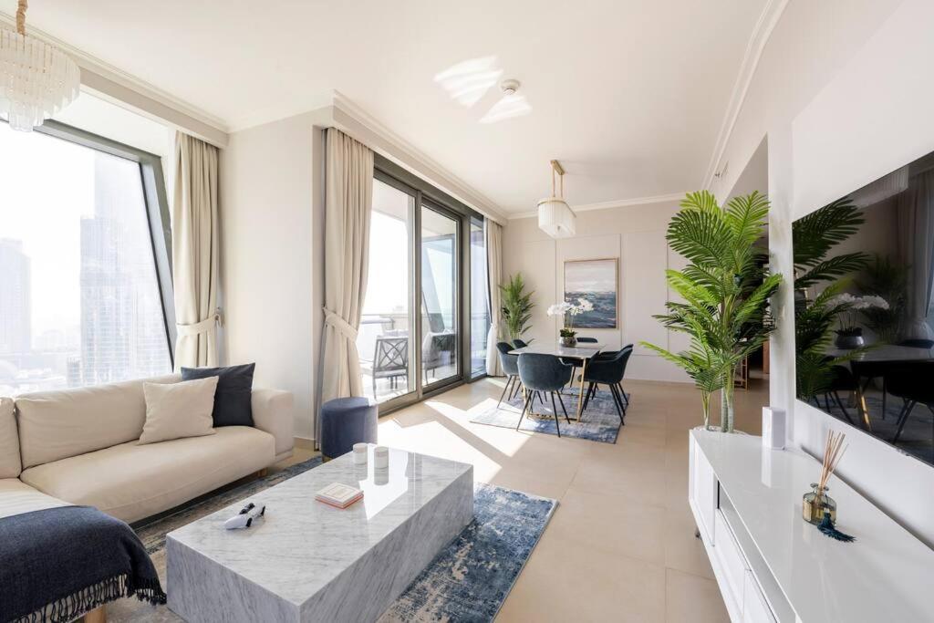 Апартаменты Larbi Breathtaking Burj And Fountain View Luxurious 2 Bed Дубай Экстерьер фото