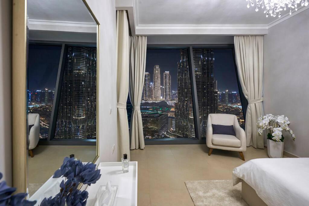 Апартаменты Larbi Breathtaking Burj And Fountain View Luxurious 2 Bed Дубай Экстерьер фото