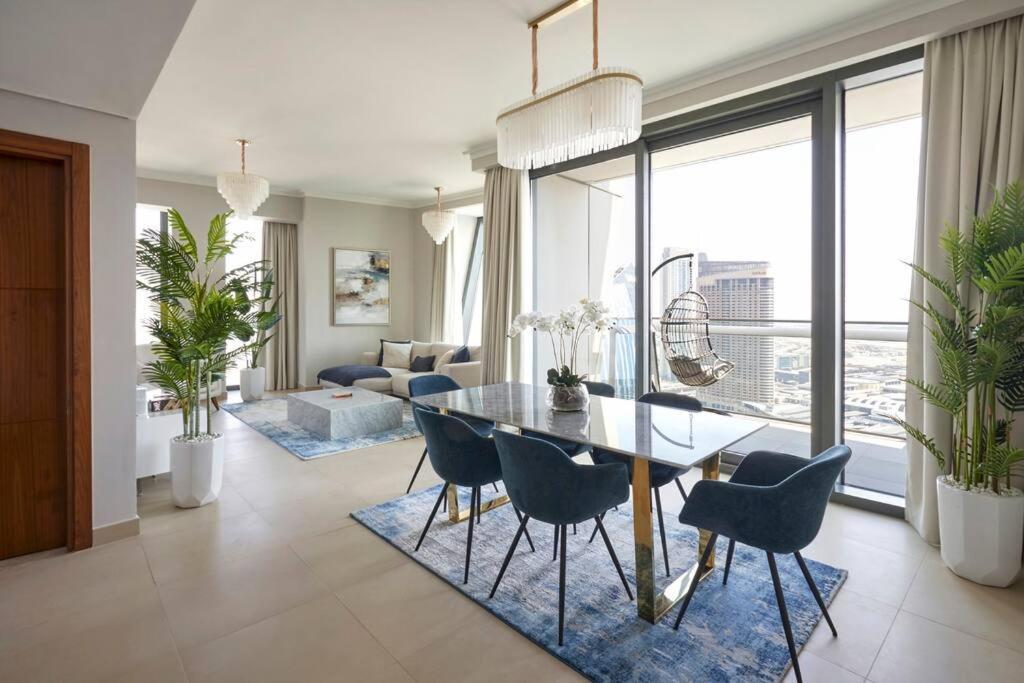 Апартаменты Larbi Breathtaking Burj And Fountain View Luxurious 2 Bed Дубай Экстерьер фото